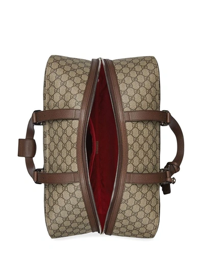 Shop Gucci Men's Brown Polyurethane Trolley