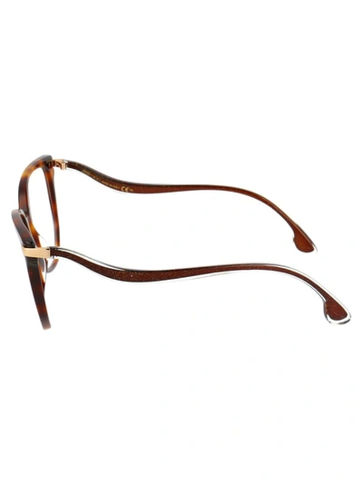 Shop Jimmy Choo Women's Brown Acetate Glasses