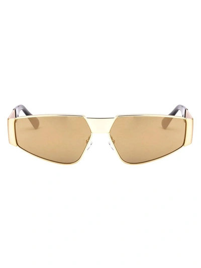 Shop Moschino Women's Multicolor Metal Sunglasses
