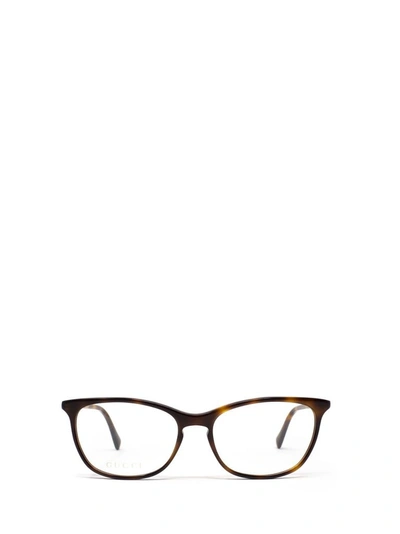 Shop Gucci Women's Brown Acetate Glasses