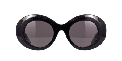 Shop Balenciaga Women's Black Acetate Sunglasses