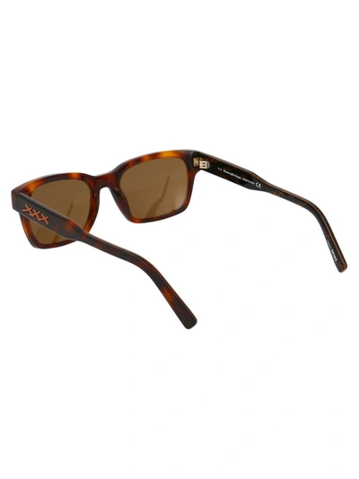 Shop Ermenegildo Zegna Women's Brown Metal Sunglasses