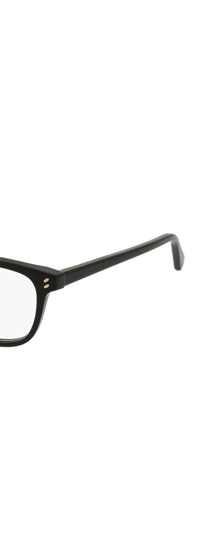 Shop Stella Mccartney Women's Black Metal Glasses