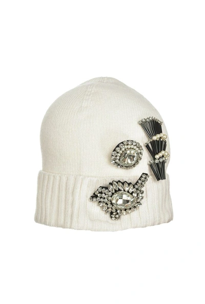 Shop Pinko Women's White Viscose Hat