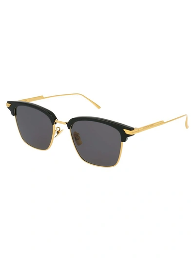 Shop Bottega Veneta Women's Gold Metal Sunglasses
