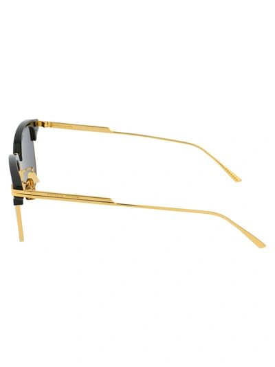 Shop Bottega Veneta Women's Gold Metal Sunglasses