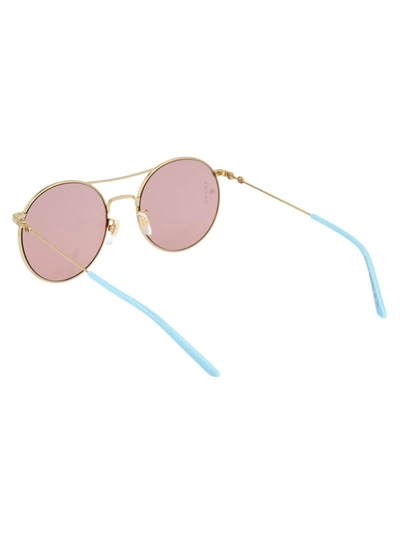 Shop Gucci Women's Pink Metal Sunglasses