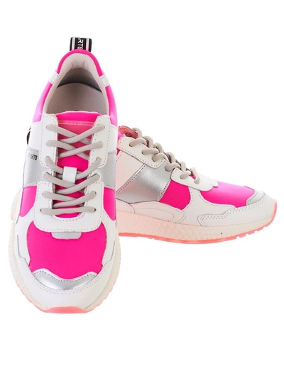 Shop Moa Women's White Leather Sneakers