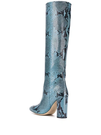Shop Paris Texas Women's Blue Leather Boots