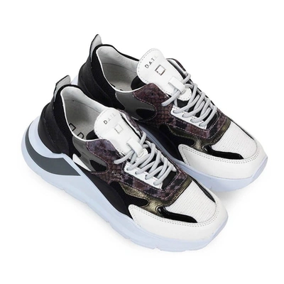 Shop Date D.a.t.e. Women's Black Leather Sneakers