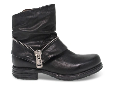 Shop A.s. 98 Women's Black Leather Ankle Boots