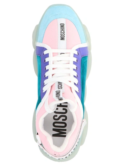 Shop Moschino Women's Multicolor Sneakers