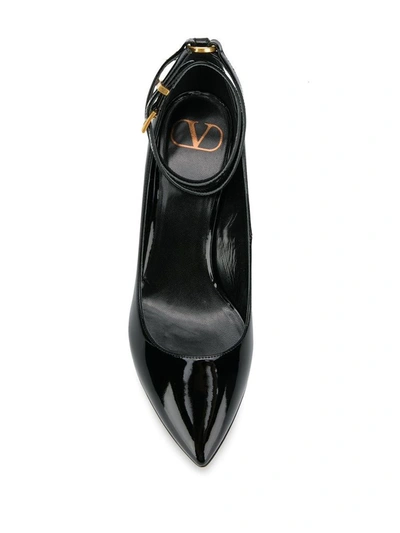 Shop Valentino Women's Black Leather Pumps