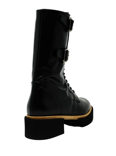 Shop Paloma Barceló Women's Black Leather Ankle Boots