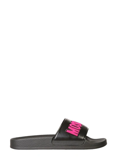 Shop Moschino Women's Fuchsia Sandals