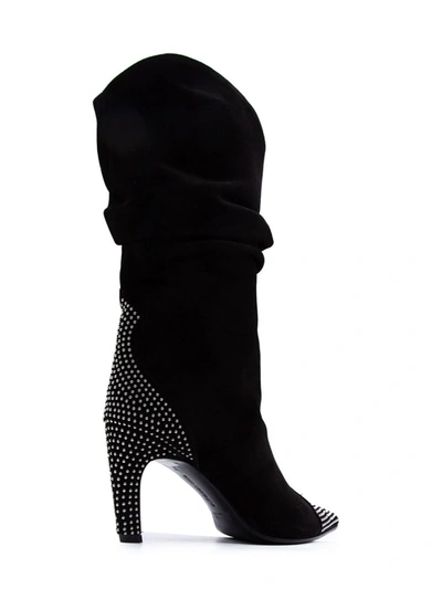 Shop Aldo Castagna Women's Black Suede Ankle Boots