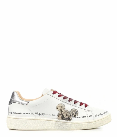 Shop Moa Women's White Sneakers