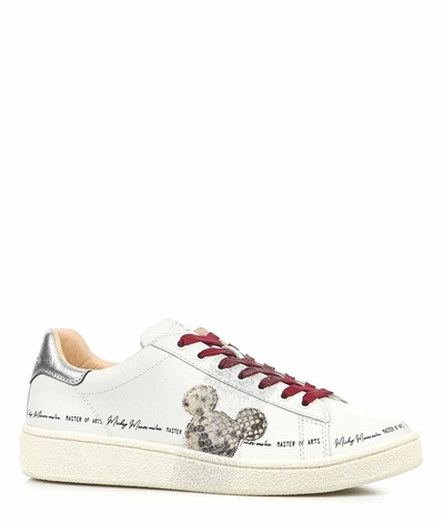 Shop Moa Women's White Sneakers