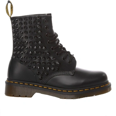 Shop Dr. Martens' Dr. Martens Women's Black Leather Ankle Boots