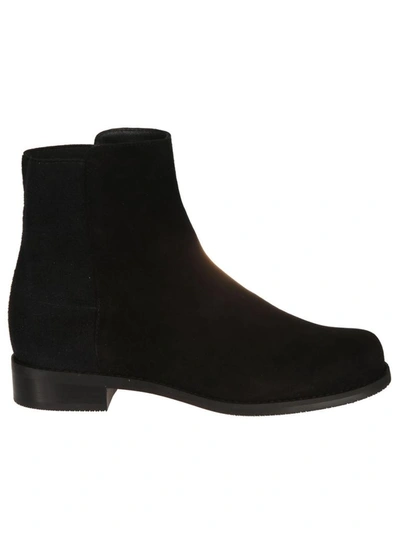 Shop Stuart Weitzman Women's Black Suede Ankle Boots