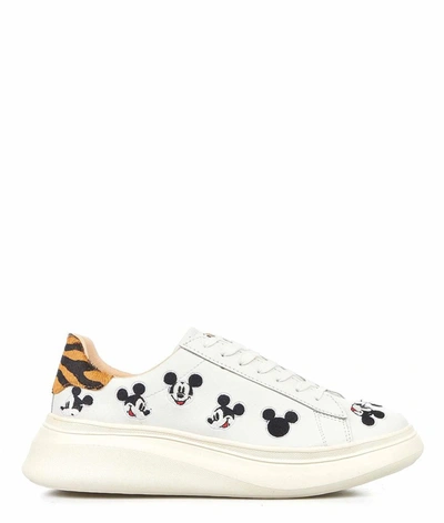 Shop Moa Women's White Sneakers