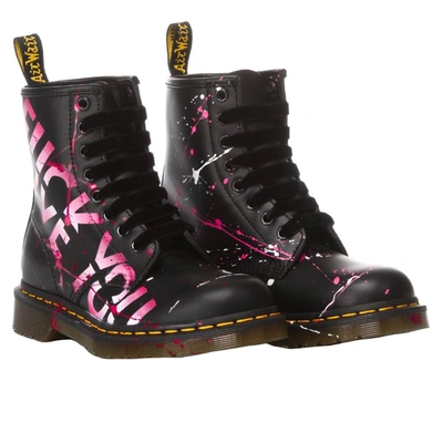 Shop Dr. Martens' Dr. Martens Women's Black Leather Ankle Boots