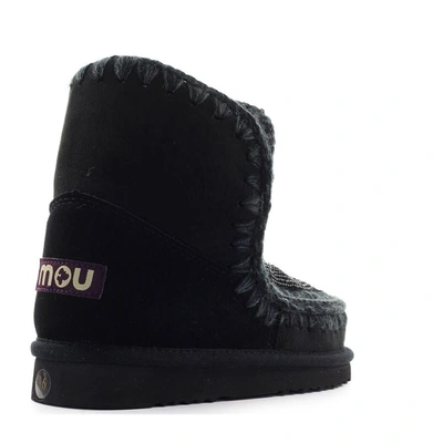 Shop Mou Women's Black Suede Ankle Boots