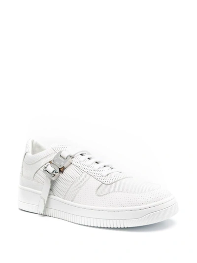 Shop Alyx Women's White Leather Sneakers