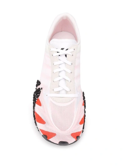 Shop Adidas Y-3 Yohji Yamamoto Men's Pink Polyester Sneakers