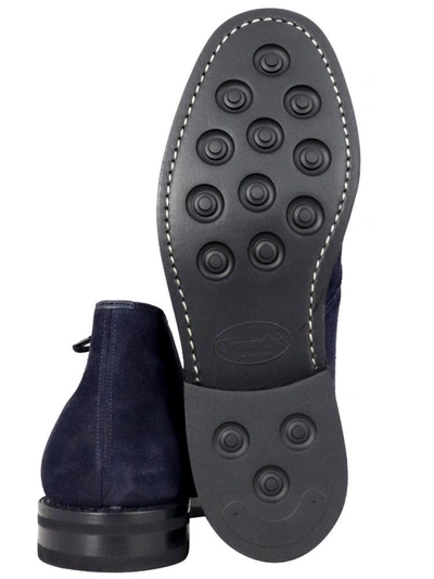 Shop Church's Men's Blue Suede Ankle Boots