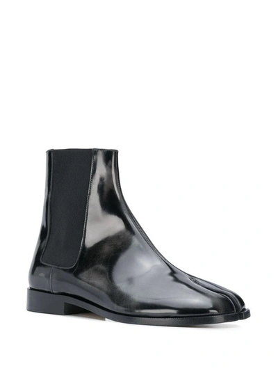 Shop Maison Margiela Black Ankle Boots