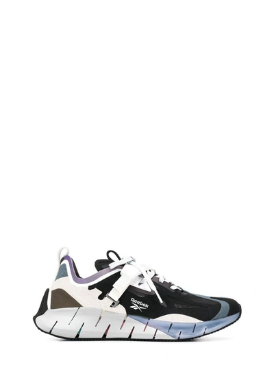 Reebok Zig Kinetica Co Sneakers In Black Synthetic Fibers In Black