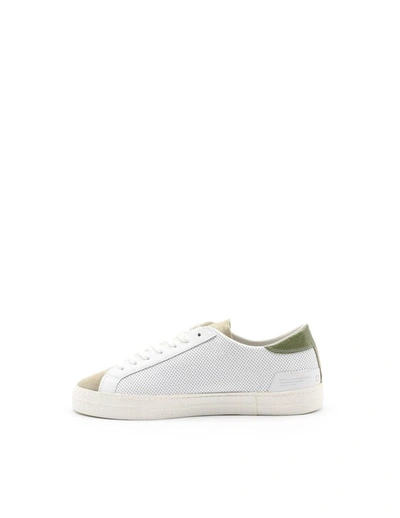 Shop Date D.a.t.e. Men's White Leather Sneakers