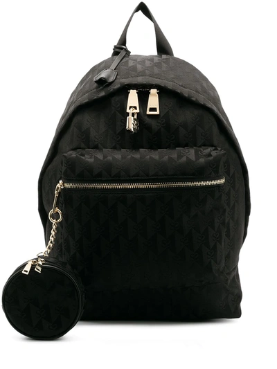 Shop Sandro Jullian Logo Backpack In Black