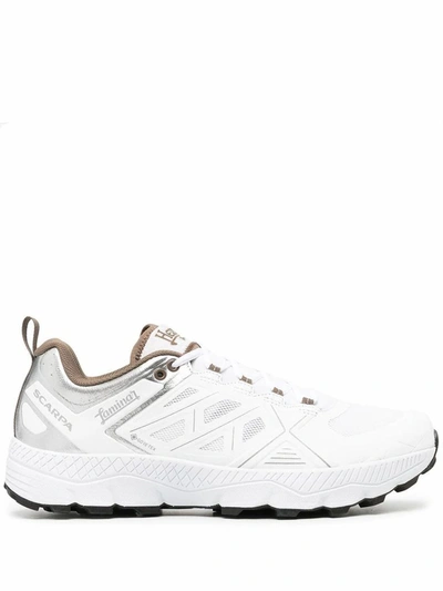 Herno X Scarpa Laminar Gore-tex Vibram Sneakers In White