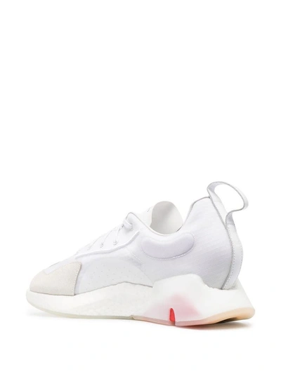 Shop Adidas Y-3 Yohji Yamamoto Men's White Leather Sneakers