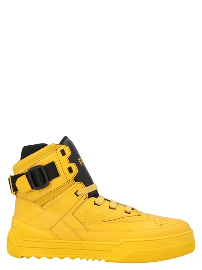 Shop Fendi Men's Yellow Sneakers