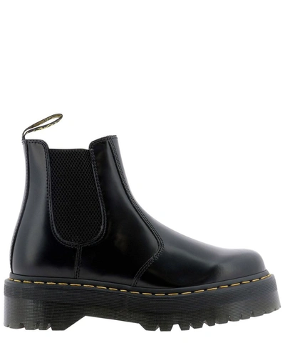 Shop Dr. Martens Men's Black Leather Ankle Boots