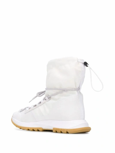 Shop Givenchy Men's White Polyester Hi Top Sneakers
