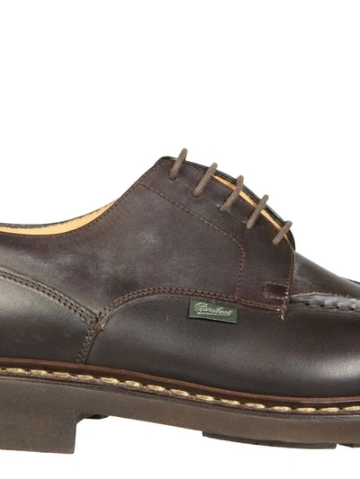 Shop Paraboot Men's Brown Lace-up Shoes