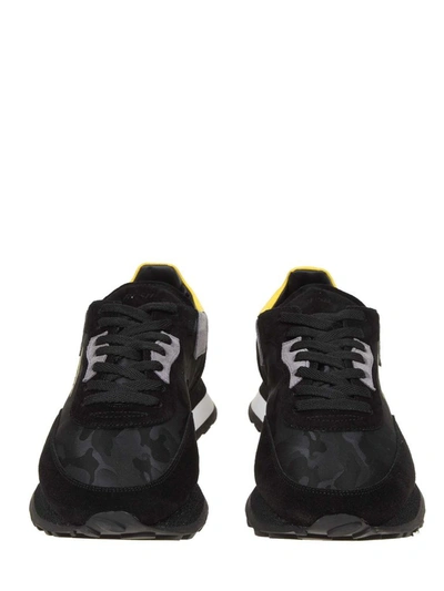 Shop Ghoud Men's Black Suede Sneakers