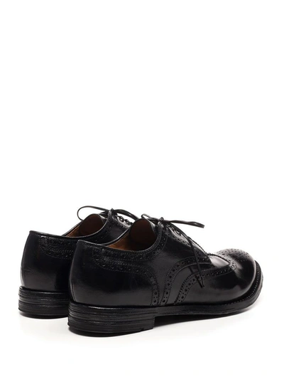 Shop Officine Creative Men's Black Lace-up Shoes