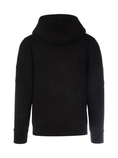 Shop Neil Barrett Zipped In Black