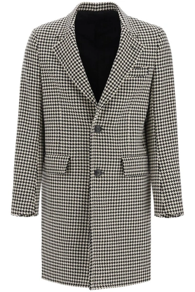 Shop Ami Alexandre Mattiussi Ami Houndstooth Patterned Single In Multi