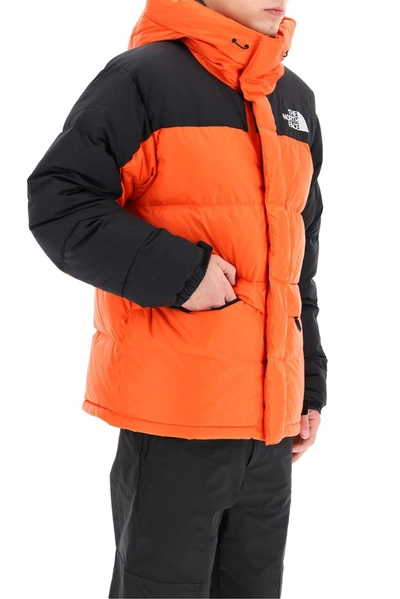 Shop The North Face Himalayan Down Jacket In Orange