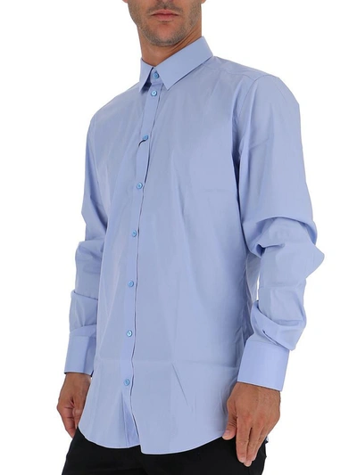 Shop Dolce & Gabbana Classic Shirt In Blue