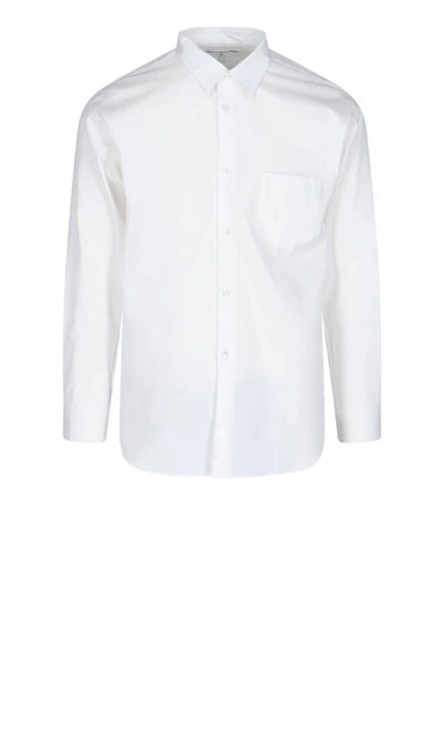 Shop Comme Des Garçons Shirt Chest Pocket Classic Shirt In White