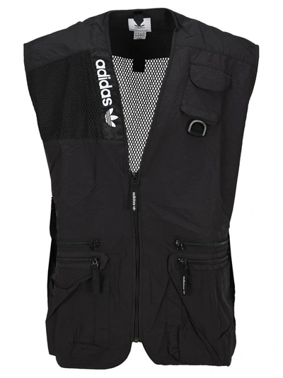 Shop Adidas Originals Adventure Trail Vest In Black