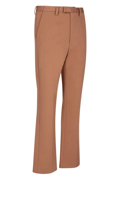 Shop Marni Straight Leg Pants In Beige