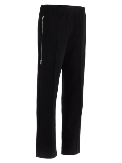 Shop Maison Margiela Straight Leg Trousers In Black